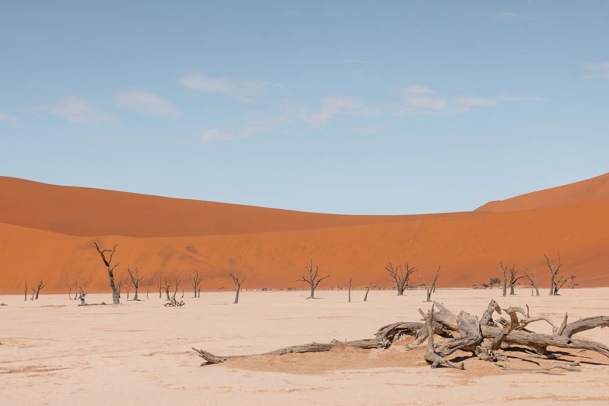 Sossusvlei — rote Dünen